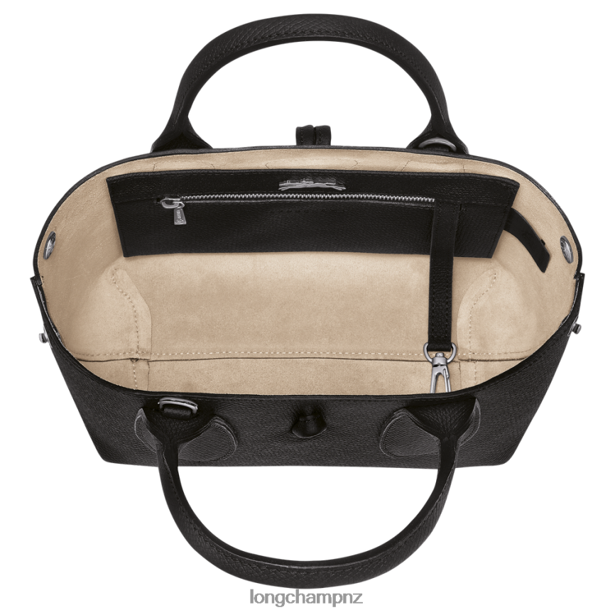 Women Black Longchamp Roseau Handbag Bags L06408112