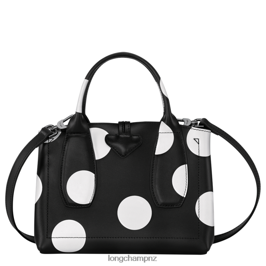 Women Black Longchamp Roseau Handbag Bags L06408123