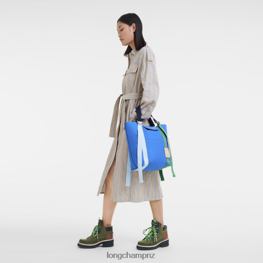 Women Blue Longchamp Le Pliage Re-Play Tote bag Bags L0640850