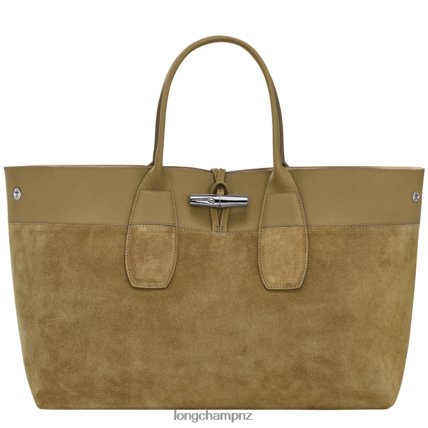 Women Bronze Longchamp Roseau Handbag Bags L06408119