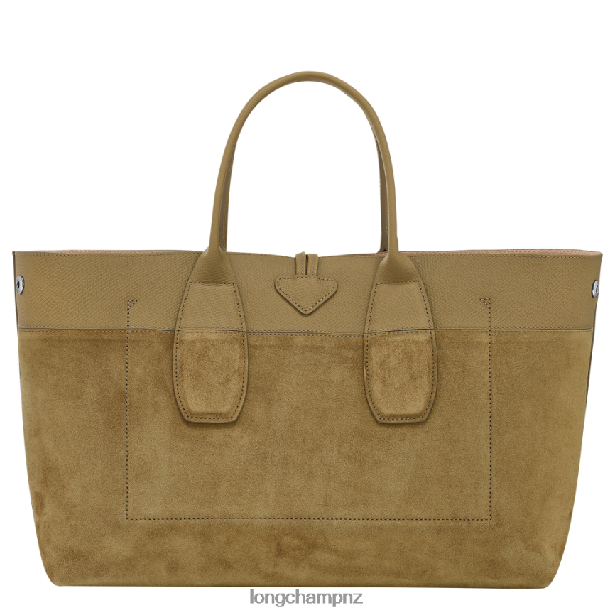 Women Bronze Longchamp Roseau Handbag Bags L06408119