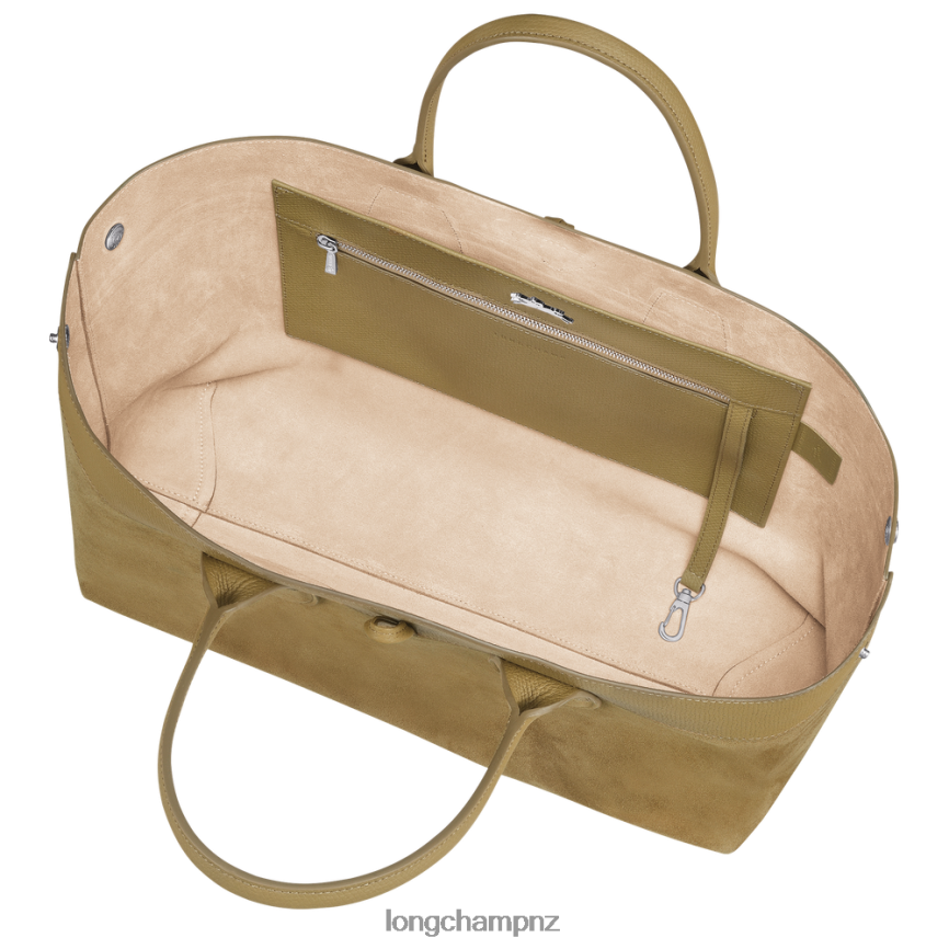 Women Bronze Longchamp Roseau Handbag Bags L06408119