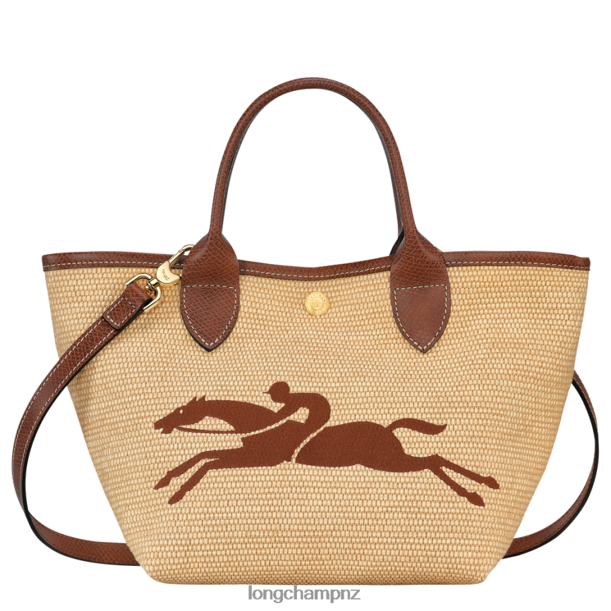 Women Brown Longchamp Le Panier Pliage Basket bag Bags L0640864