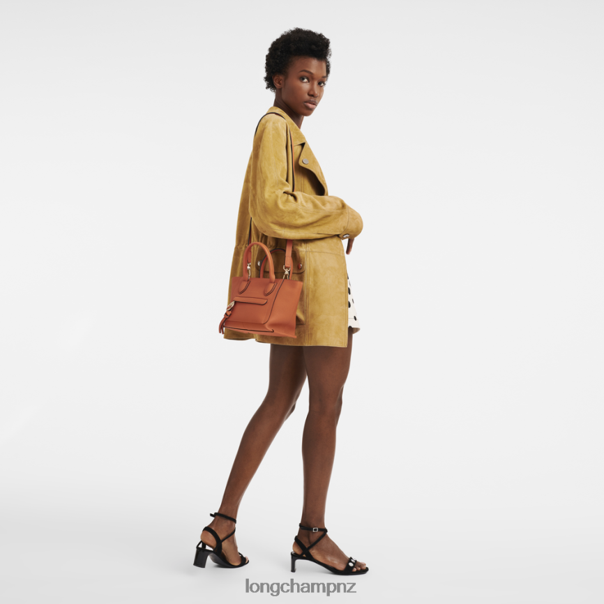 Women Carot Longchamp Mailbox Handbag Bags L06408166