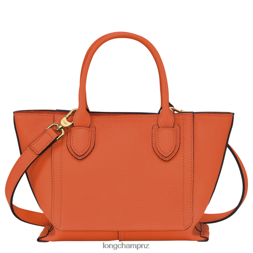 Women Carot Longchamp Mailbox Handbag Bags L06408166