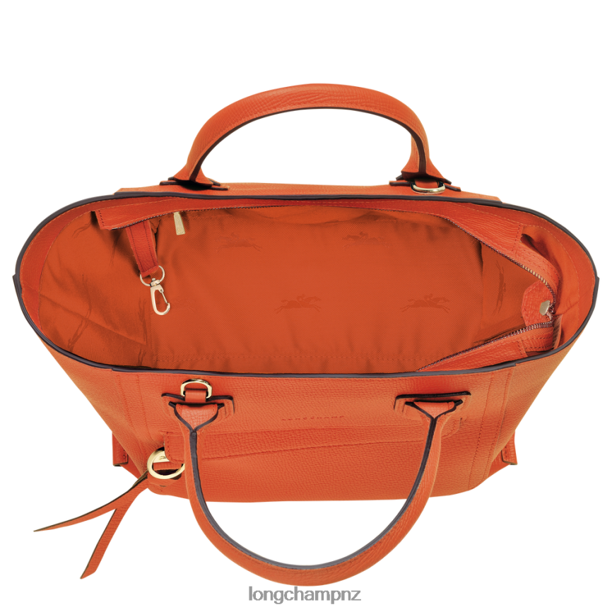 Women Carot Longchamp Mailbox Handbag Bags L06408170