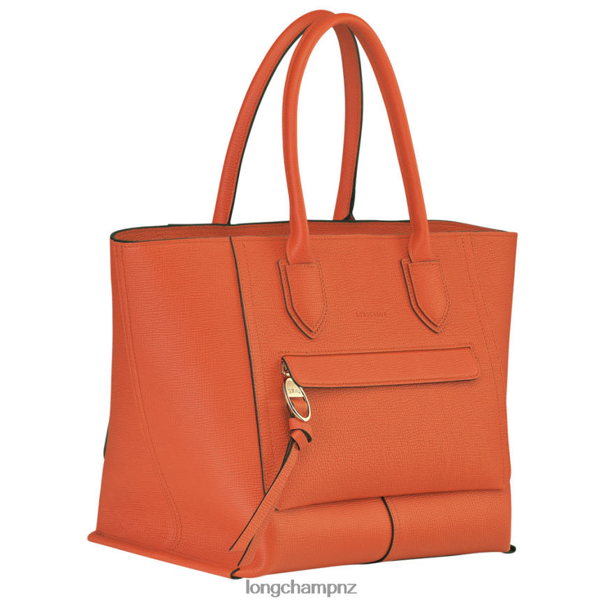 Women Carot Longchamp Mailbox Handbag Bags L06408174