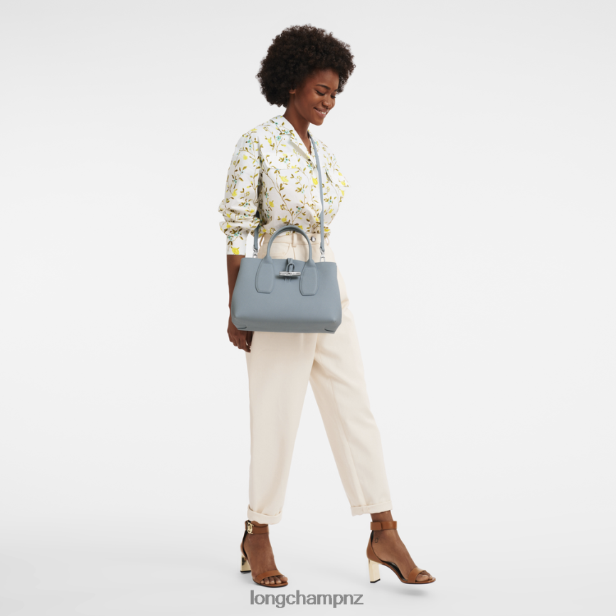 Women Cloud Blue Longchamp Roseau Handbag Bags L06408107