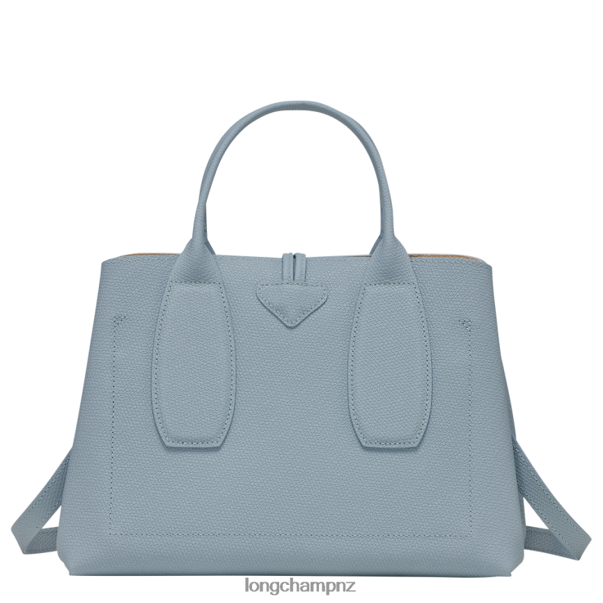 Women Cloud Blue Longchamp Roseau Handbag Bags L06408107