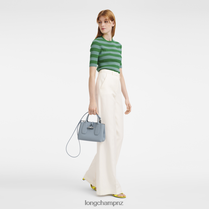 Women Cloud Blue Longchamp Roseau Handbag Bags L06408115