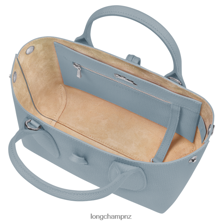 Women Cloud Blue Longchamp Roseau Handbag Bags L06408115