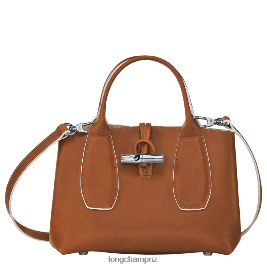 Women Cognac Longchamp Roseau Handbag Bags L06408122