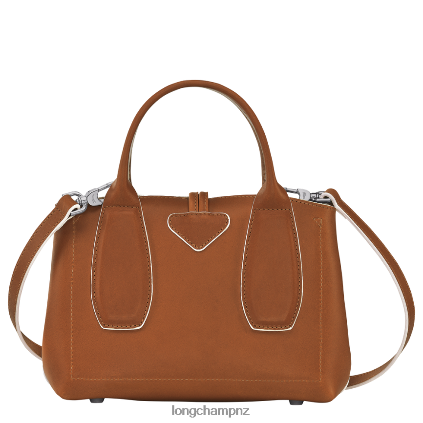 Women Cognac Longchamp Roseau Handbag Bags L06408122