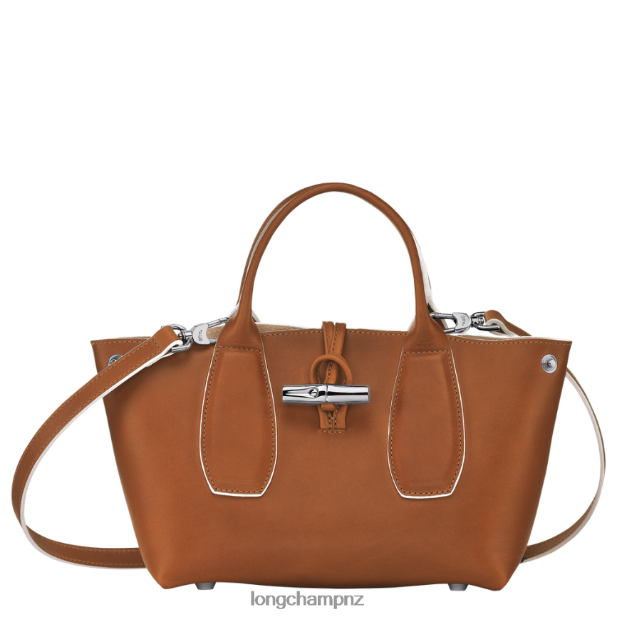 Women Cognac Longchamp Roseau Handbag Bags L06408122
