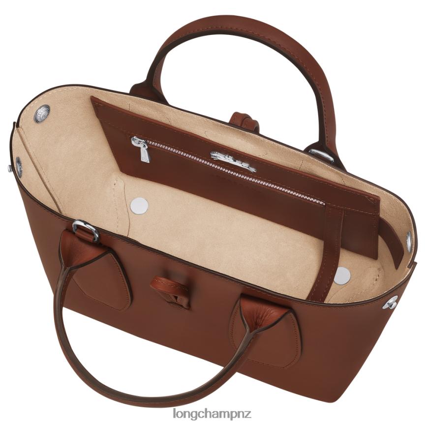 Women Ebony Longchamp Roseau Handbag Bags L06408100