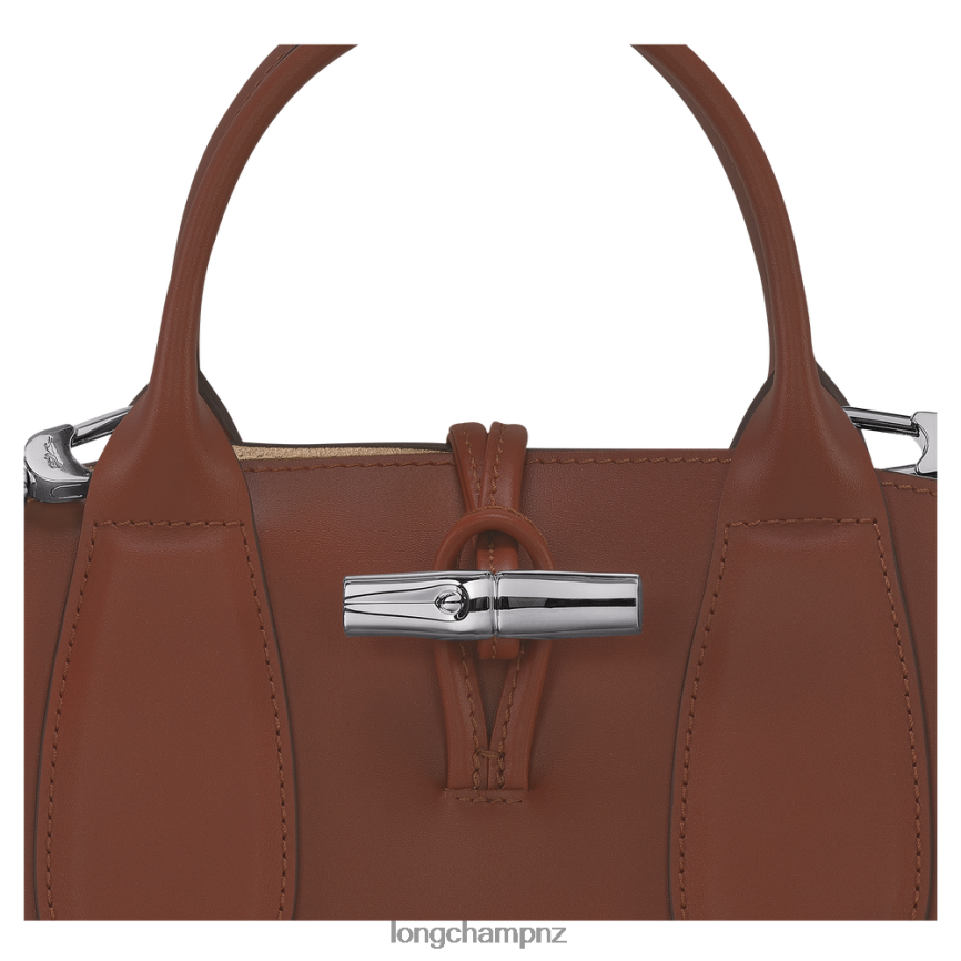 Women Ebony Longchamp Roseau Handbag Bags L06408100