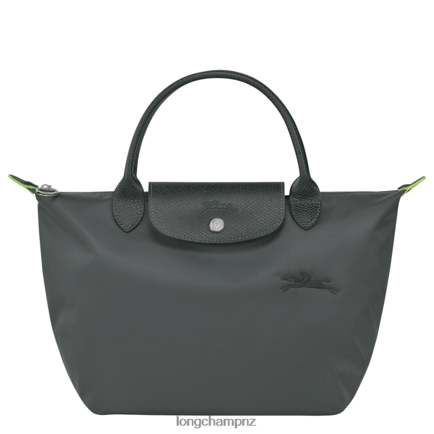 Women Graphite Longchamp Le Pliage Green Handbag Bags L06408189