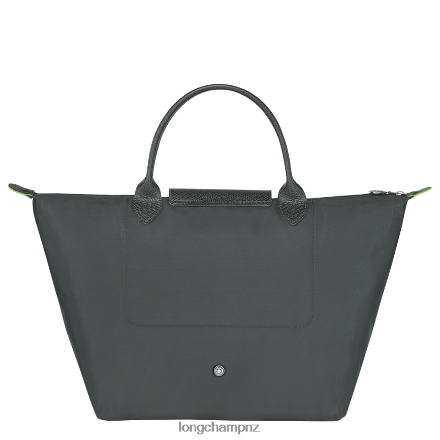 Women Graphite Longchamp Le Pliage Green Handbag Bags L06408194