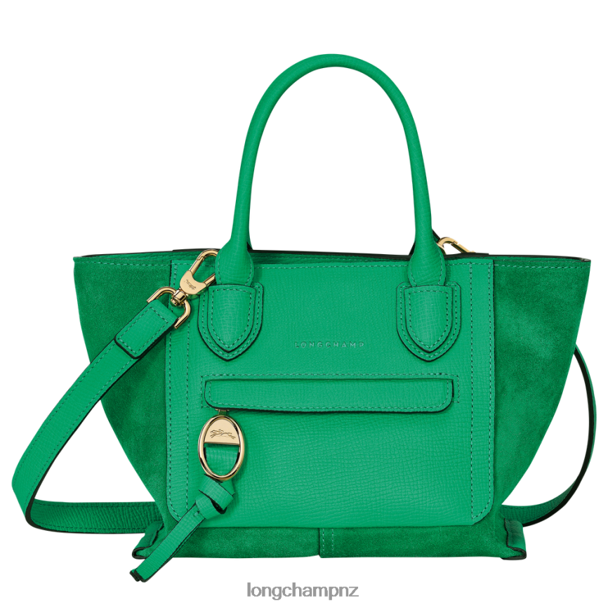 Women Grass/Green Light Longchamp Mailbox Handbag Bags L06408160