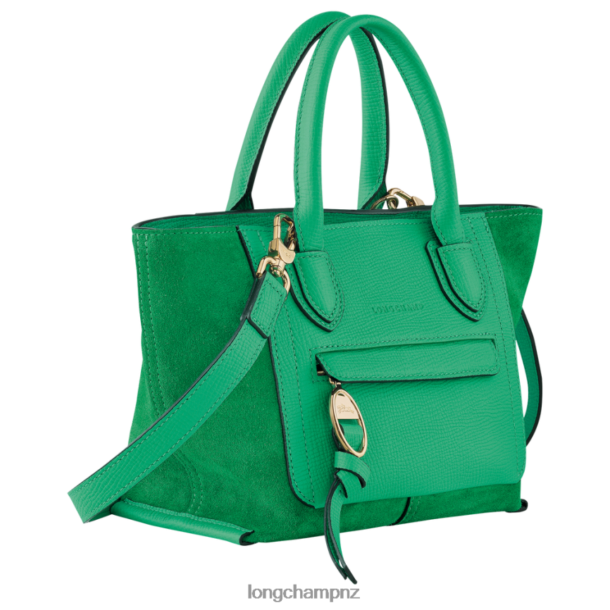 Women Grass/Green Light Longchamp Mailbox Handbag Bags L06408160