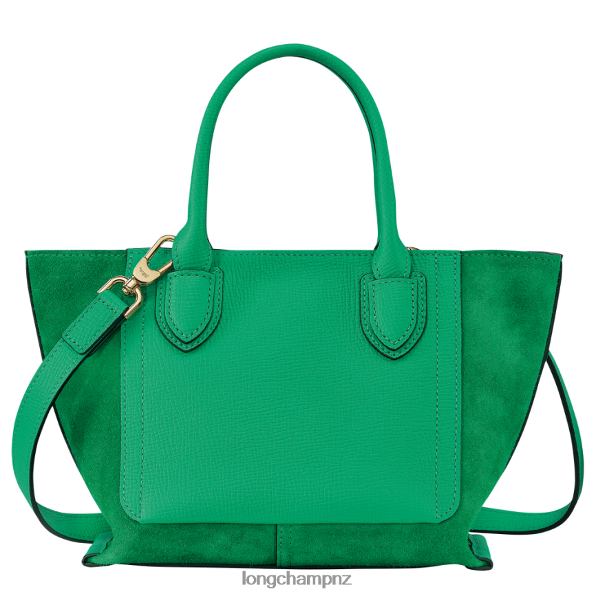 Women Grass/Green Light Longchamp Mailbox Handbag Bags L06408160