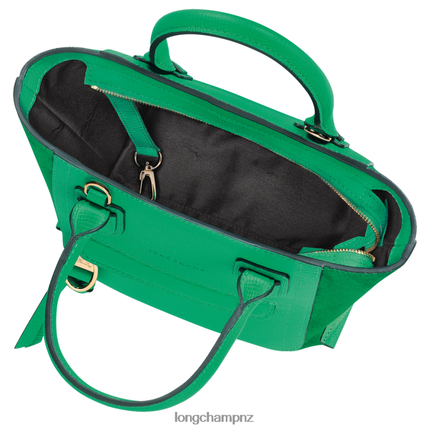Women Grass/Green Light Longchamp Mailbox Handbag Bags L06408160