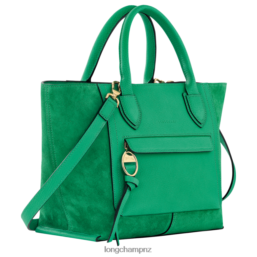 Women Grass/Green Light Longchamp Mailbox Handbag Bags L06408162