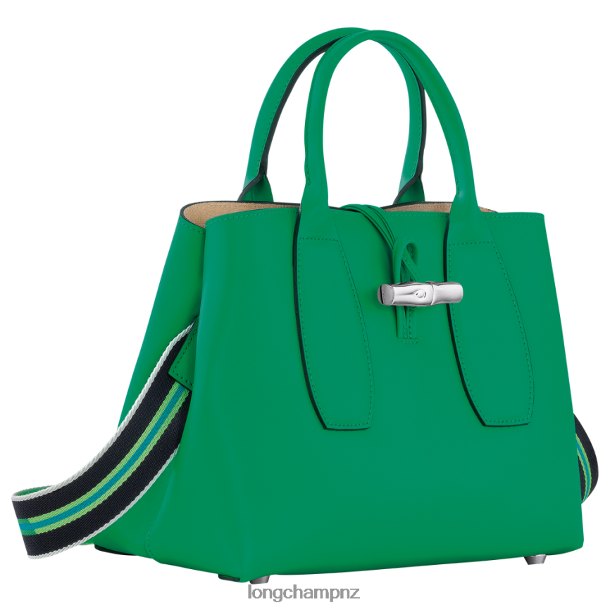 Women Grass/Green Light Longchamp Roseau Handbag Bags L0640898