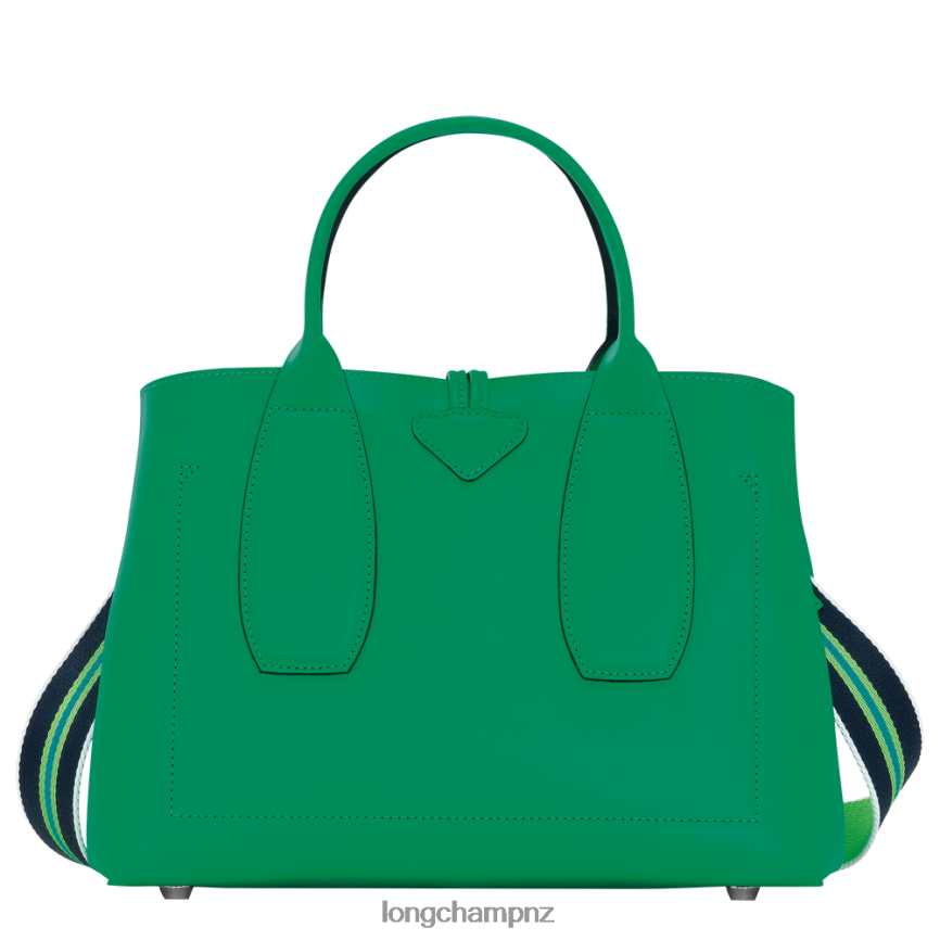 Women Grass/Green Light Longchamp Roseau Handbag Bags L0640898