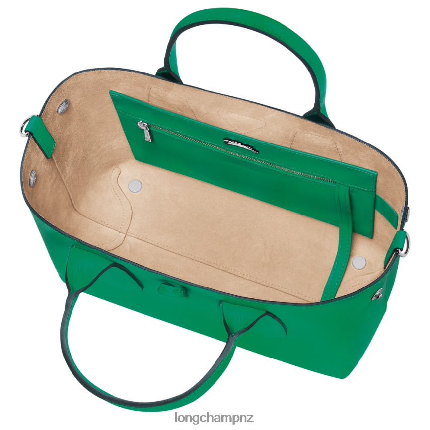 Women Grass/Green Light Longchamp Roseau Handbag Bags L0640898