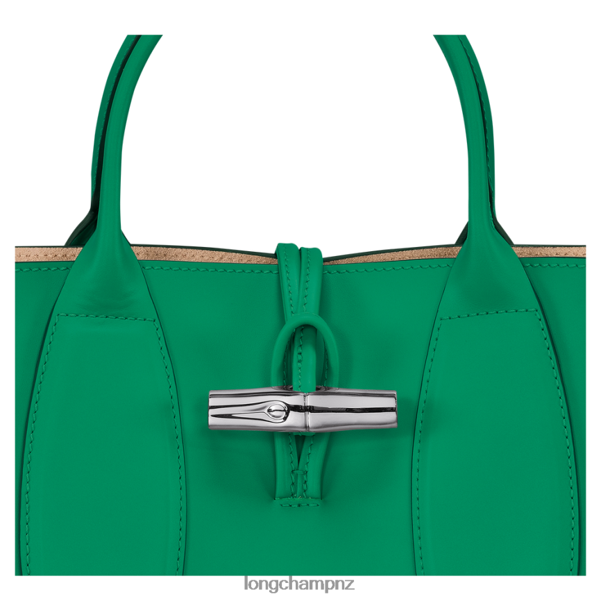 Women Grass/Green Light Longchamp Roseau Handbag Bags L0640898