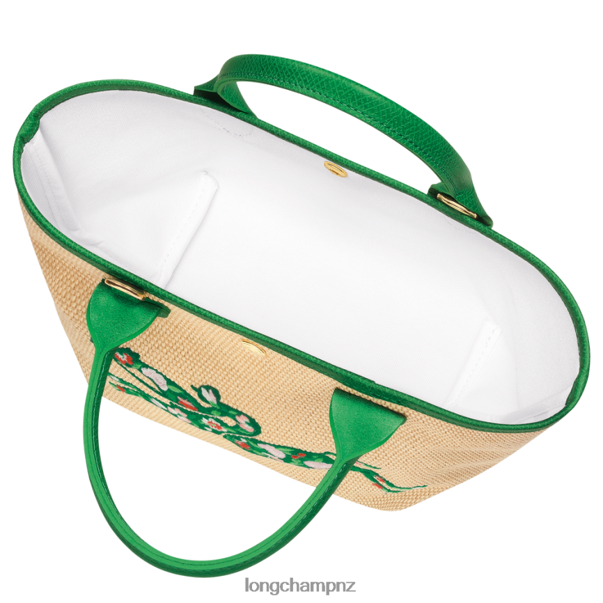 Women Green Longchamp Le Panier Pliage Basket bag Bags L0640861