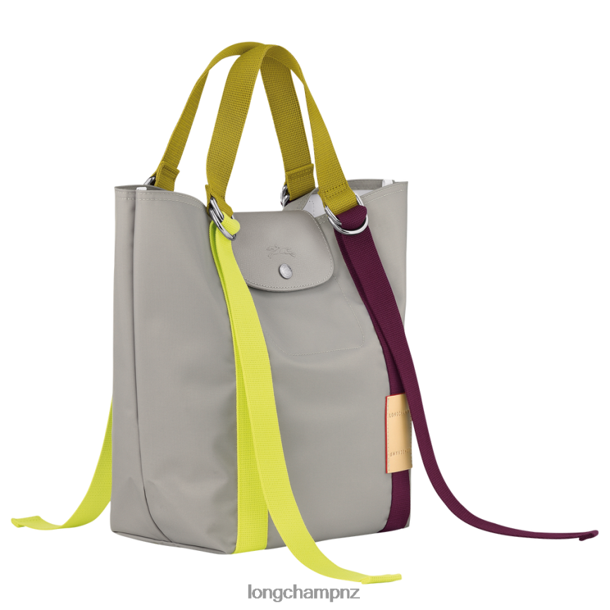 Women Grey Longchamp Le Pliage Re-Play Tote bag Bags L0640849