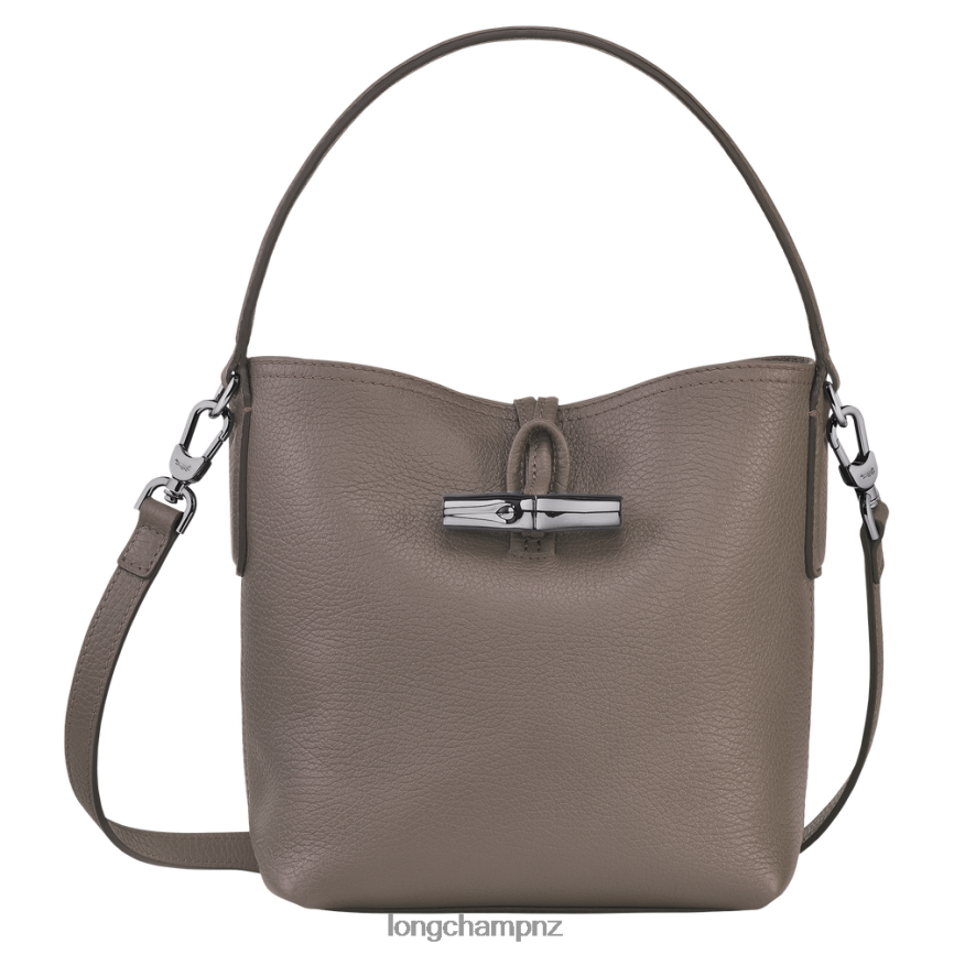 Women Grey Longchamp Roseau Essential Bucket bag Bags L0640894