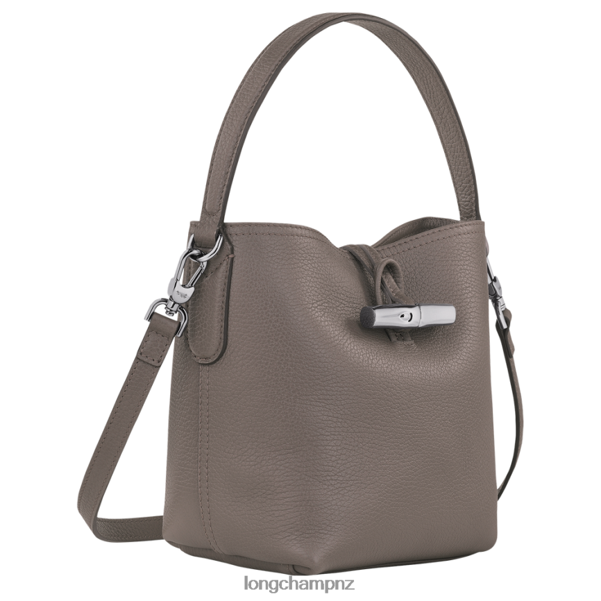 Women Grey Longchamp Roseau Essential Bucket bag Bags L0640894