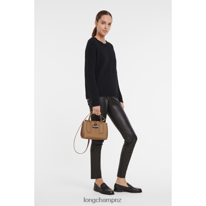 Women Natural Longchamp Roseau Handbag Bags L0640831