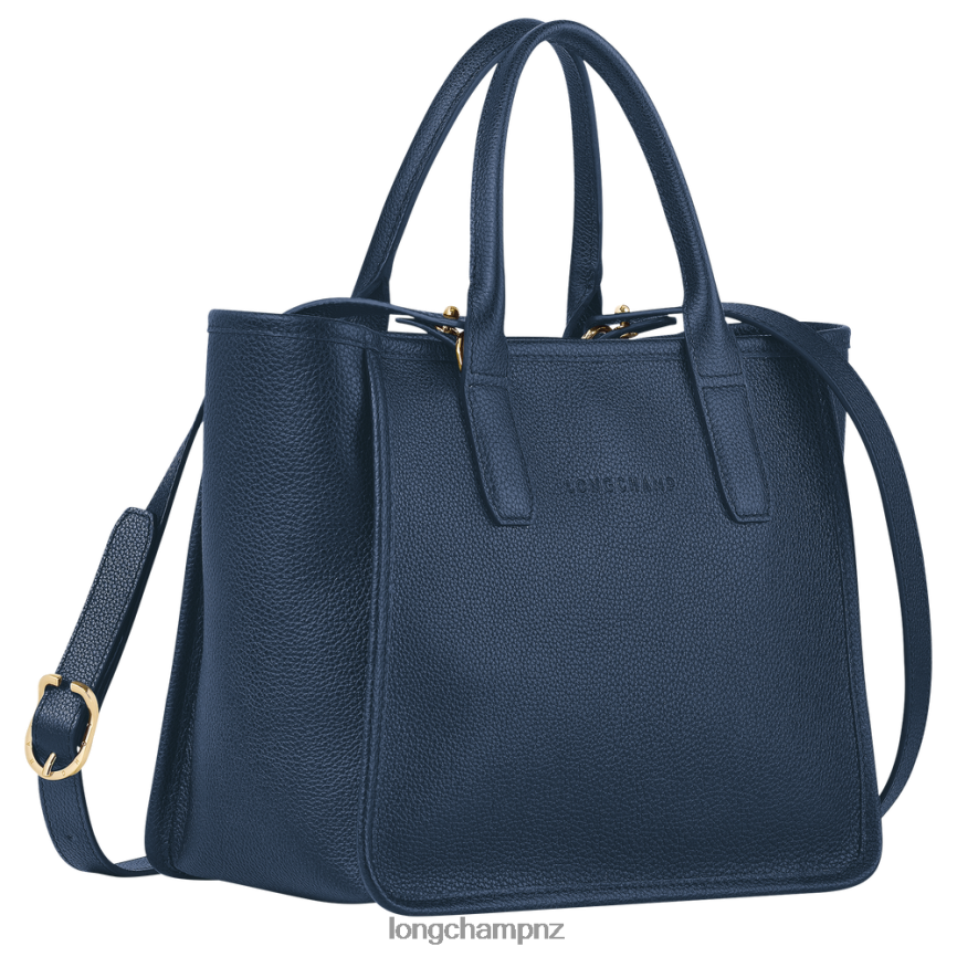 Women Navy Longchamp Le Foulonne Tote bag Bags L06408127