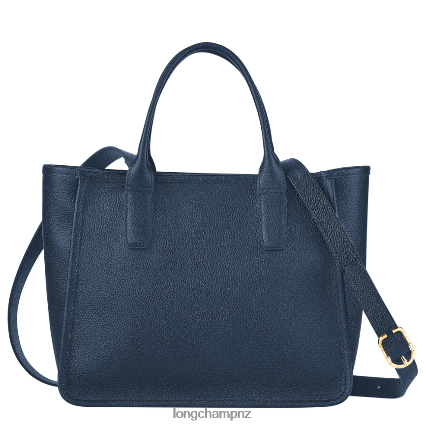 Women Navy Longchamp Le Foulonne Tote bag Bags L06408127