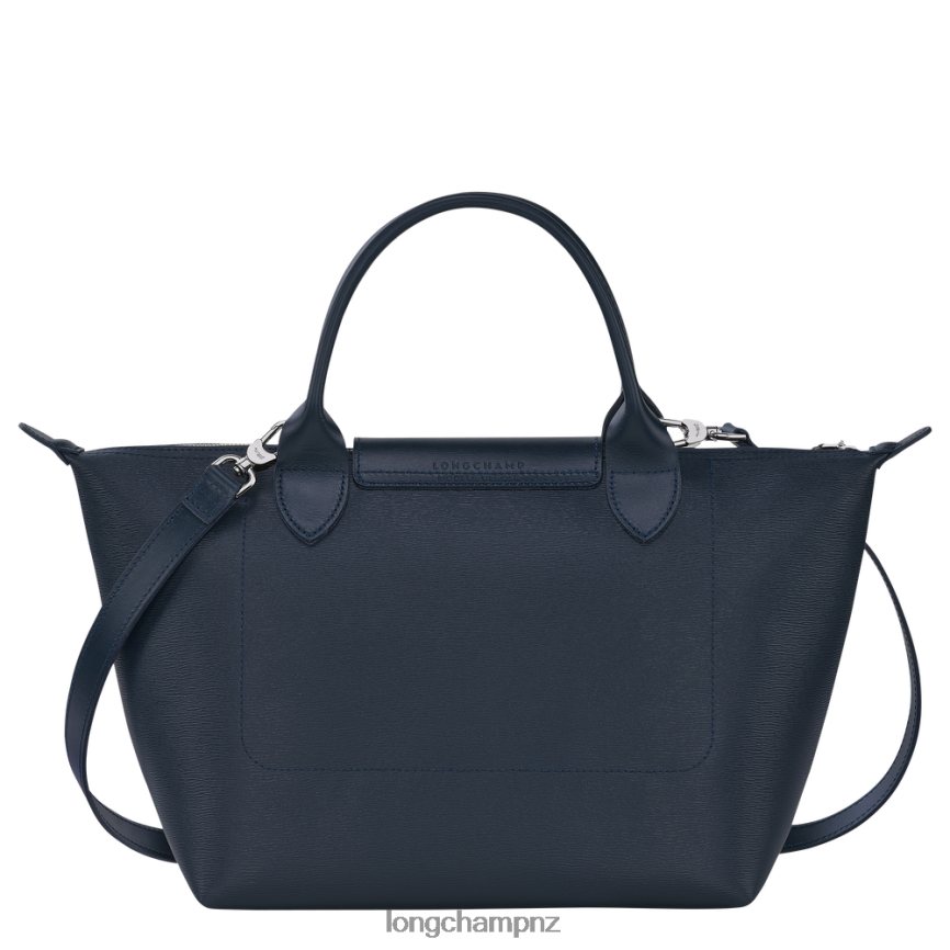 Women Navy Longchamp Le Pliage City Top handle bag Bags L0640888