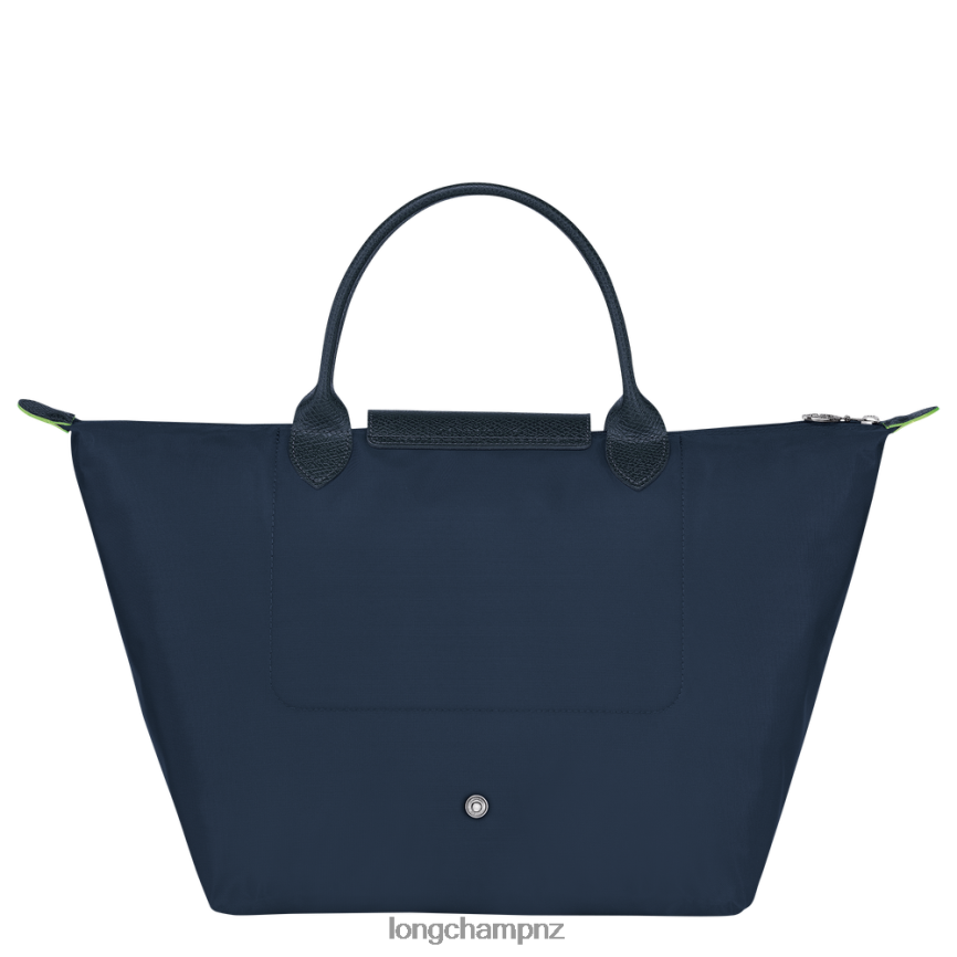 Women Navy Longchamp Le Pliage Green Handbag Bags L06408195