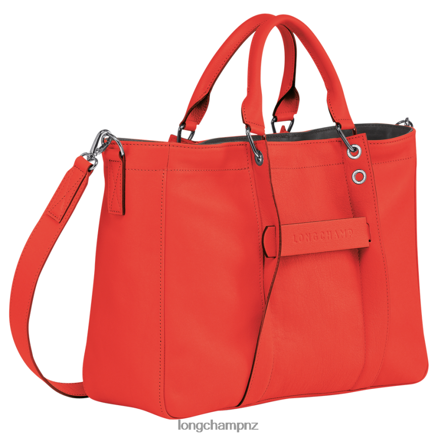 Women Orange Longchamp 3D Handbag Bags L06408184