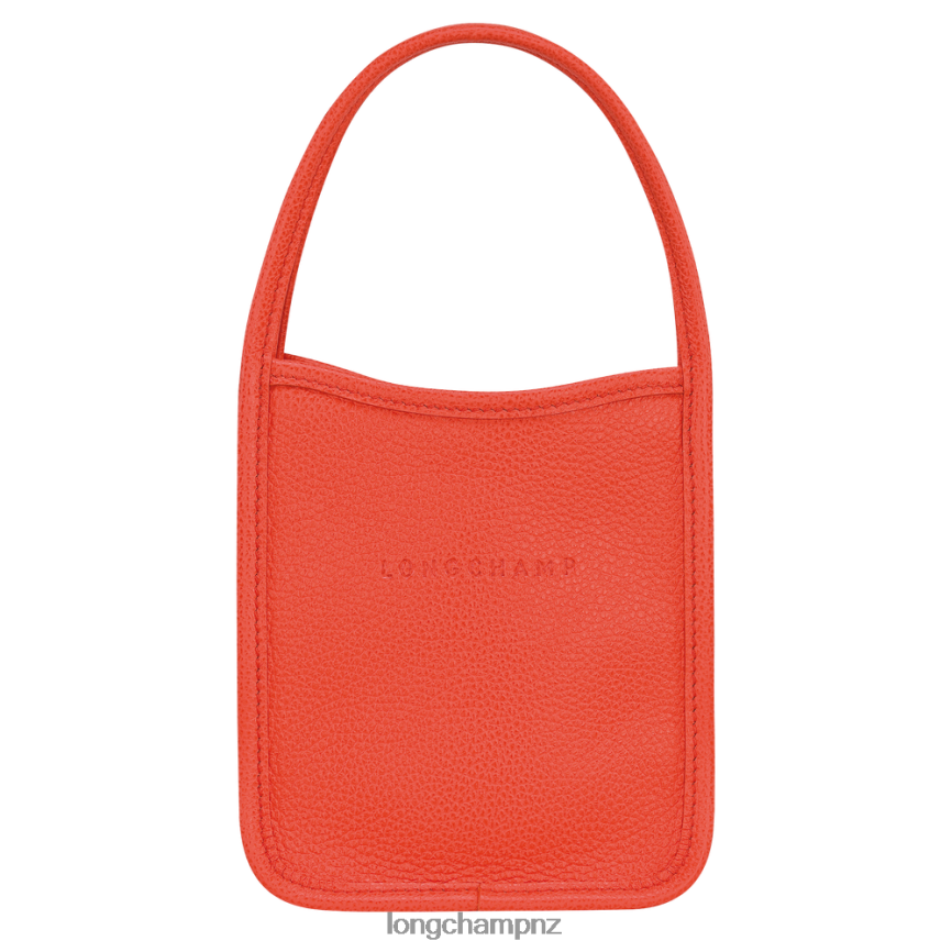 Women Orange Longchamp Le Foulonne Handbag Bags L06408129