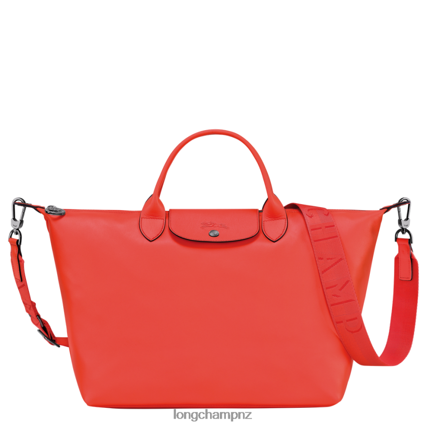 Women Orange Longchamp Le Pliage Xtra Handbag Bags L06408139