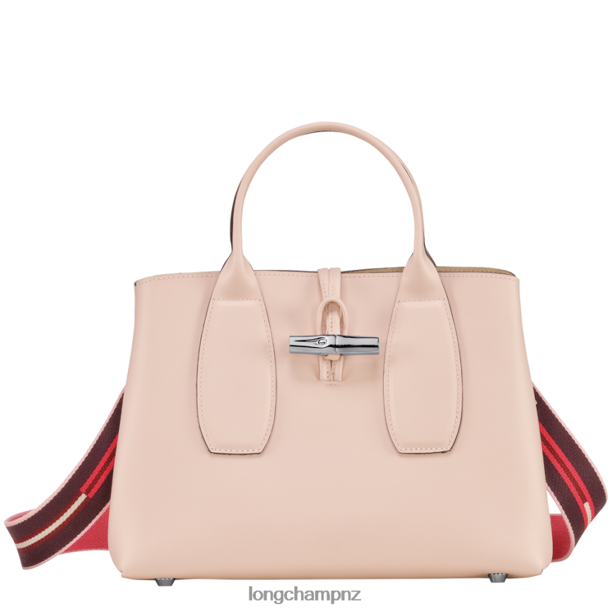 Women Pale Pink Longchamp Roseau Handbag Bags L0640899
