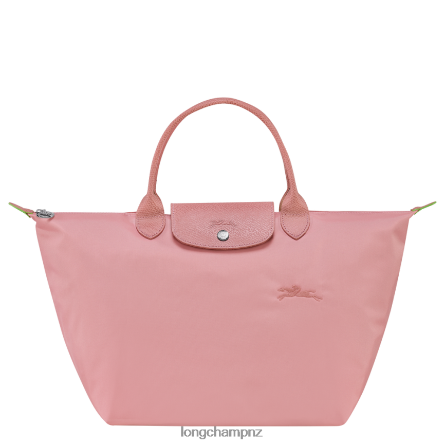 Women Petal Pink Longchamp Le Pliage Green Handbag Bags L06408197