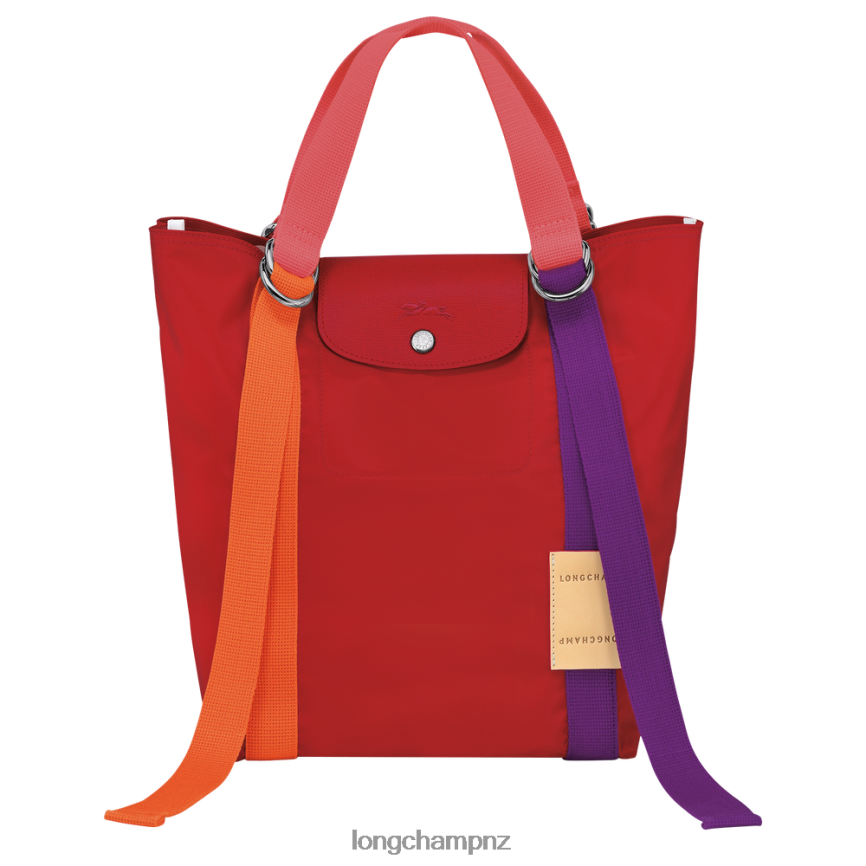 Women Red Longchamp Le Pliage Re-Play Tote bag Bags L0640852