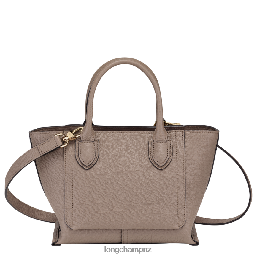 Women Taupe Longchamp Mailbox Handbag Bags L06408164