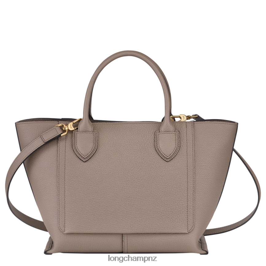 Women Taupe Longchamp Mailbox Handbag Bags L06408168