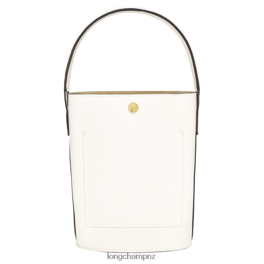 Women White Longchamp Epure Bucket bag Bags L0640836