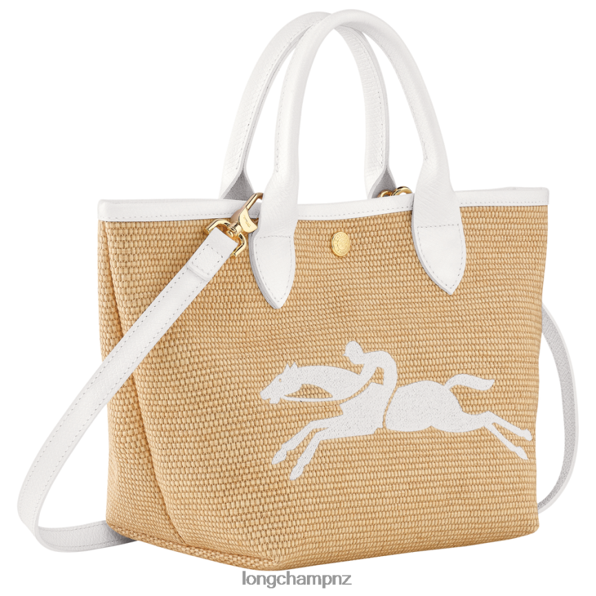 Women White Longchamp Le Panier Pliage Basket bag Bags L0640863